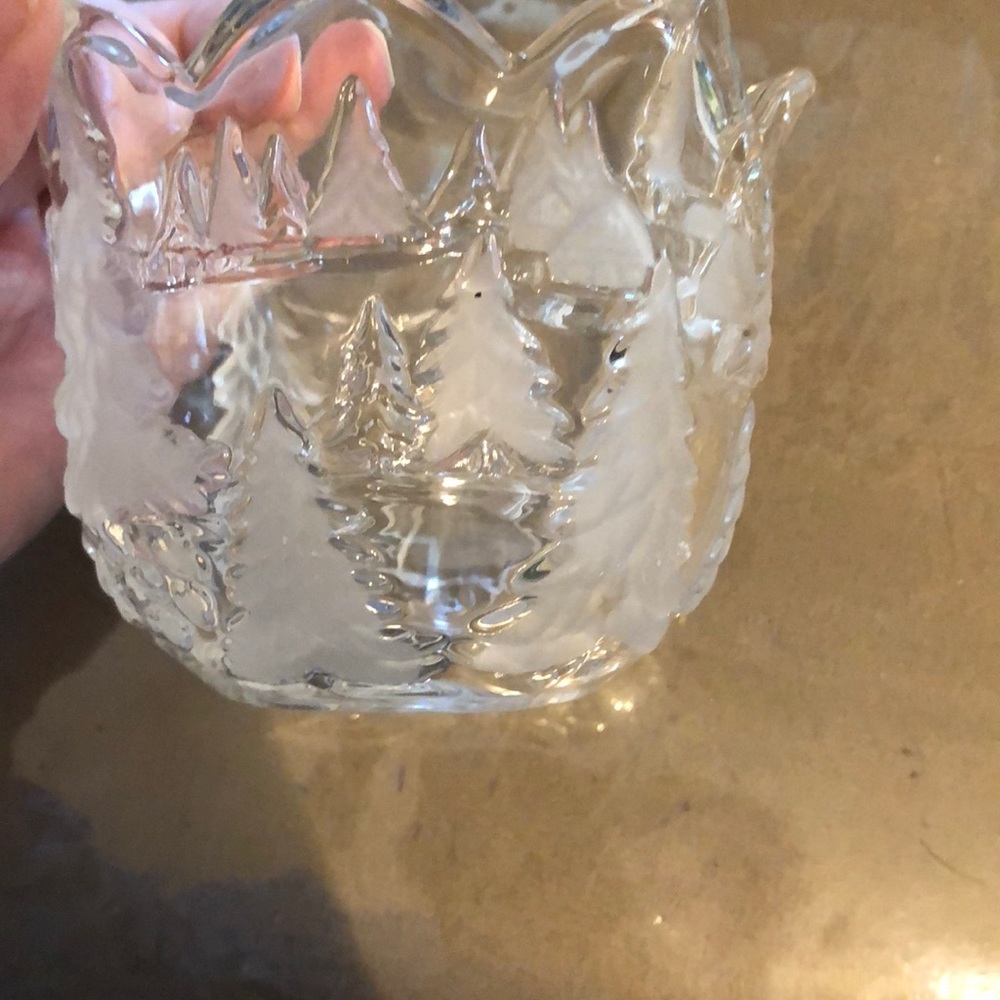 Gorgeous Frosted Candle Holders - Picture 7 of 7